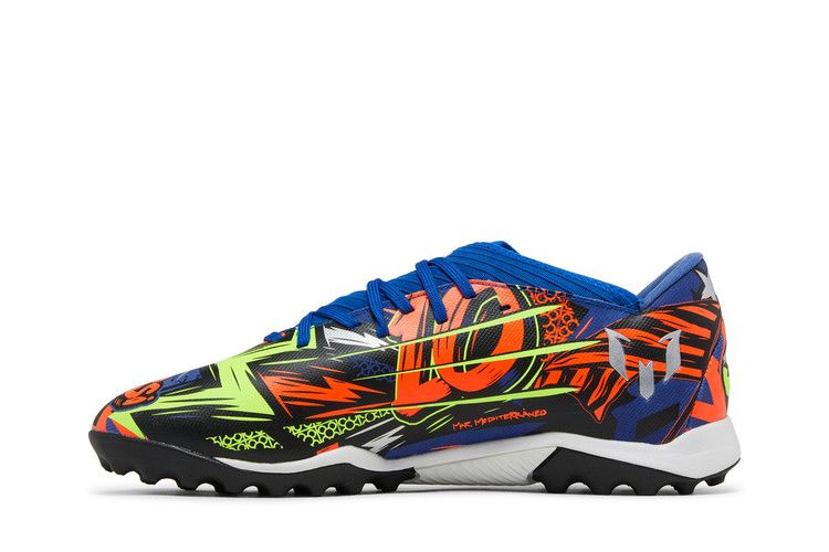 adidas Nemeziz Messi 19.3 TF 'The Journey' — Royal Blue/Silver Metallic/Solar Yellow