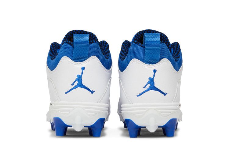 Air Jordan 10 TD Low 'White Game Royal' — White/Game Royal/Light Steel Grey