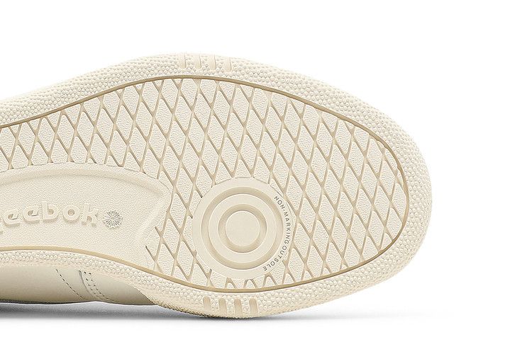 Reebok Club C 85 'Classic White Collegiate Burgundy' — Classic White/Classic White/Collegiate Burgundy
