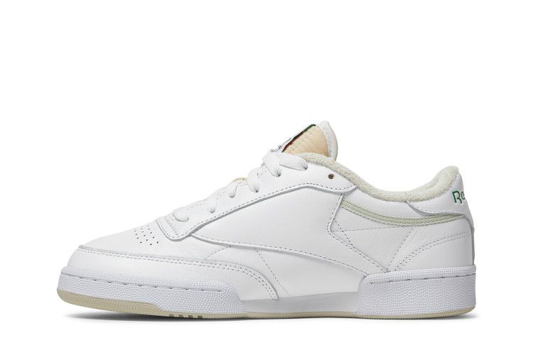 Patta x Reebok Club C 85 'White Cool Sage' — White/Cool Sage/Paperwhite