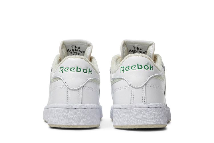 Patta x Reebok Club C 85 'White Cool Sage' — White/Cool Sage/Paperwhite