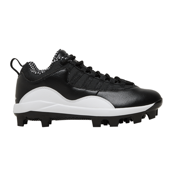 Air Jordan 10 Retro MCS Low 'Black White' — Black/White