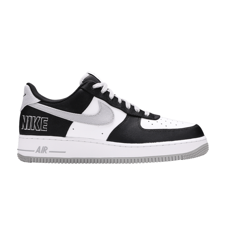 Nike Air Force 1 Low '07 LV8 EMB 'Raiders' — Black/Flat Silver/White/Pine Green