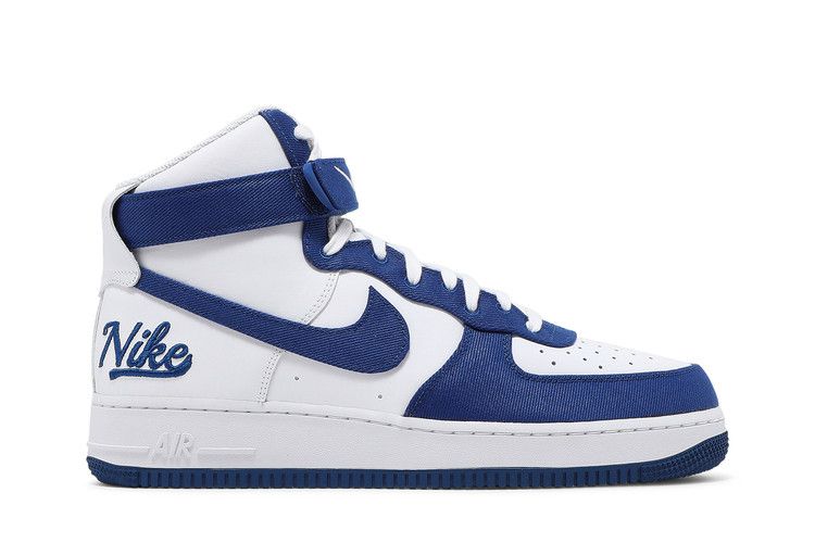 Nike Air Force 1 High '07 LV8 EMB 'Dodgers' — White/Rush Blue/Rush Blue/White (2)