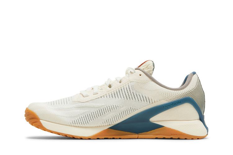 Reebok Nano X1 Vegan 'Classic White Brave Blue' — Classic White/Harmony Green/Brave Blue