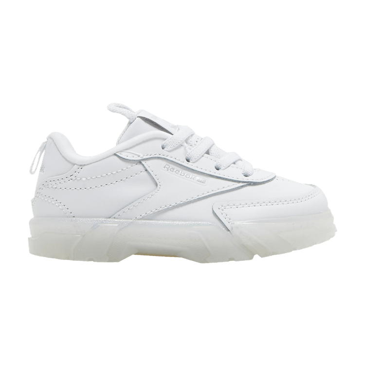Cardi B x Reebok Club C Toddler 'Triple White' — Footwear White/Footwear White/Footwear White