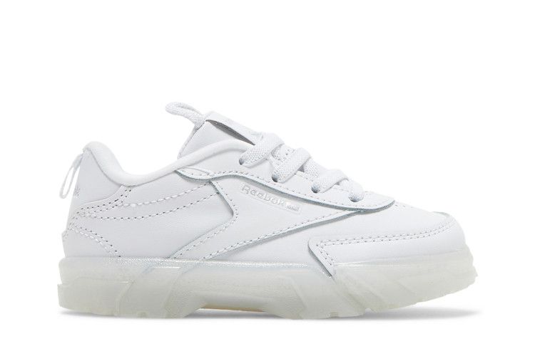 Cardi B x Reebok Club C Toddler 'Triple White' — Footwear White/Footwear White/Footwear White