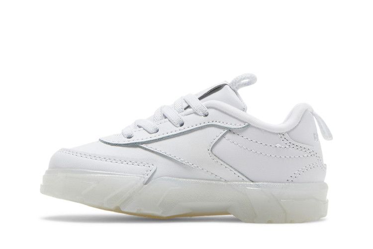 Cardi B x Reebok Club C Toddler 'Triple White' — Footwear White/Footwear White/Footwear White