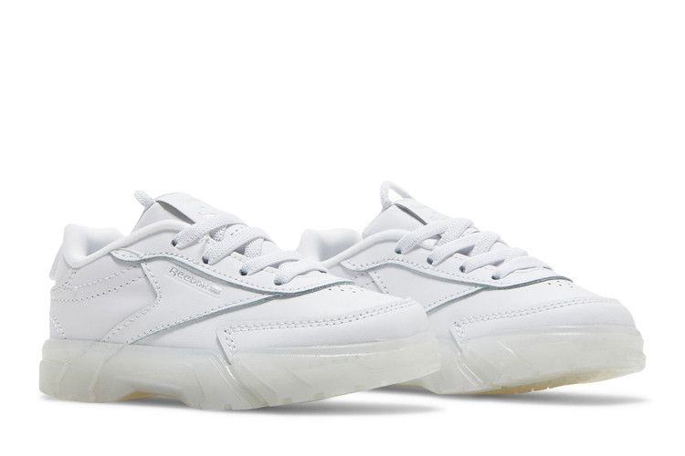 Cardi B x Reebok Club C Toddler 'Triple White' — Footwear White/Footwear White/Footwear White