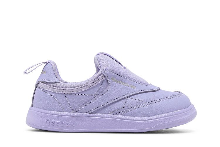 Cardi B x Reebok Club C Slip-On 3 Toddler 'Crisp Purple' — Crisp Purple/Crisp Purple/Quartz Metallic