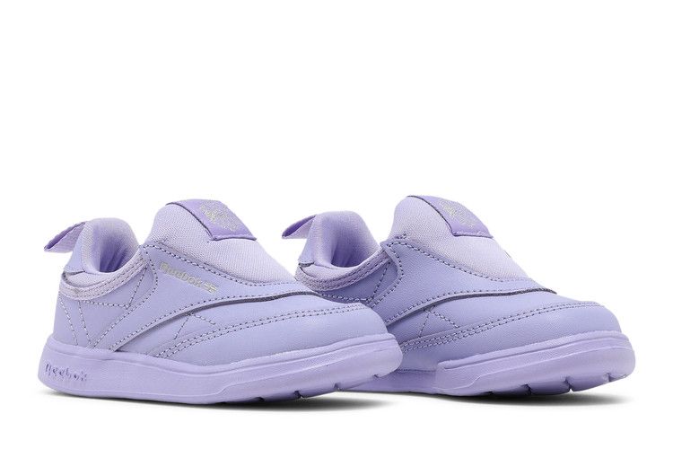 Cardi B x Reebok Club C Slip-On 3 Toddler 'Crisp Purple' — Crisp Purple/Crisp Purple/Quartz Metallic