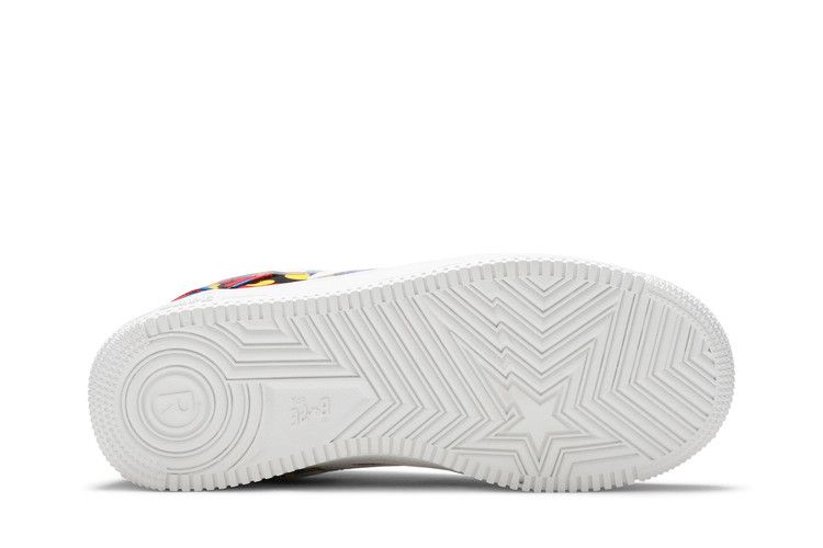 Medicom Toy x Bapesta Low M1 'All‑Over Camo' — Multi-Color