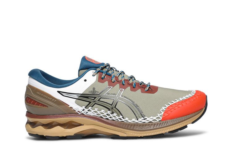 Vivienne Westwood x ASICS Gel Kayano 27 DE 'Lichen Green Brown' — Lichen Green/Ox Brown
