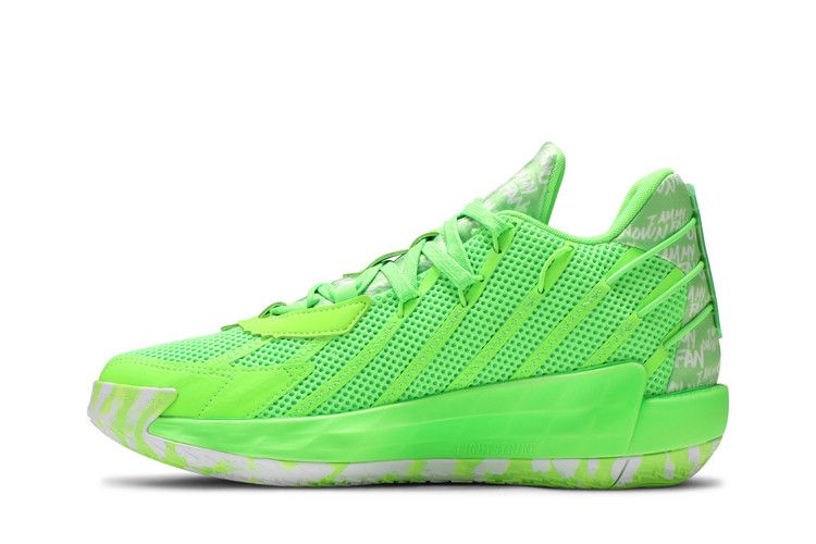 Adidas Dame 7 GCA 'I Am My Own Fan - Solar Green' — Solar Green/Cloud White/Solar Green