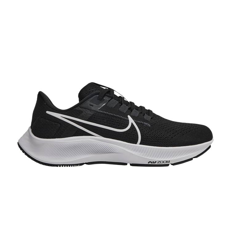 Nike Wmns Air Zoom Pegasus 38 'Black White' — Black/Anthracite/Volt/White