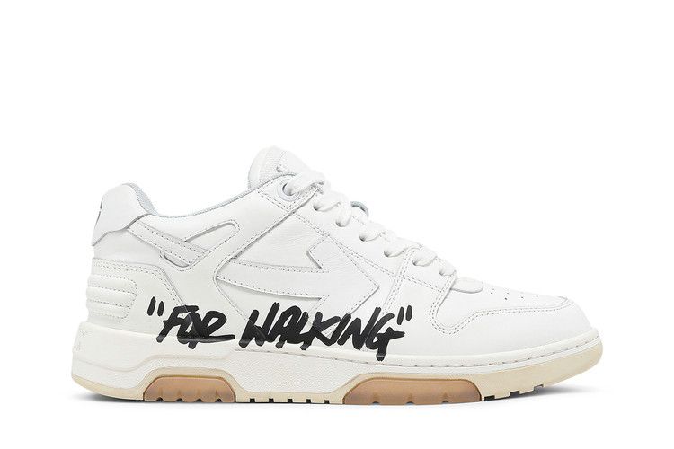 Off-White Out of Office Low 'For Walking - White Black' — White/White/Black