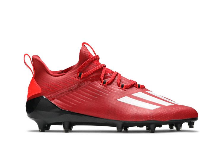 Adidas Adizero Cleat 'Cardinal Red' — Cardinal Red/Black/White