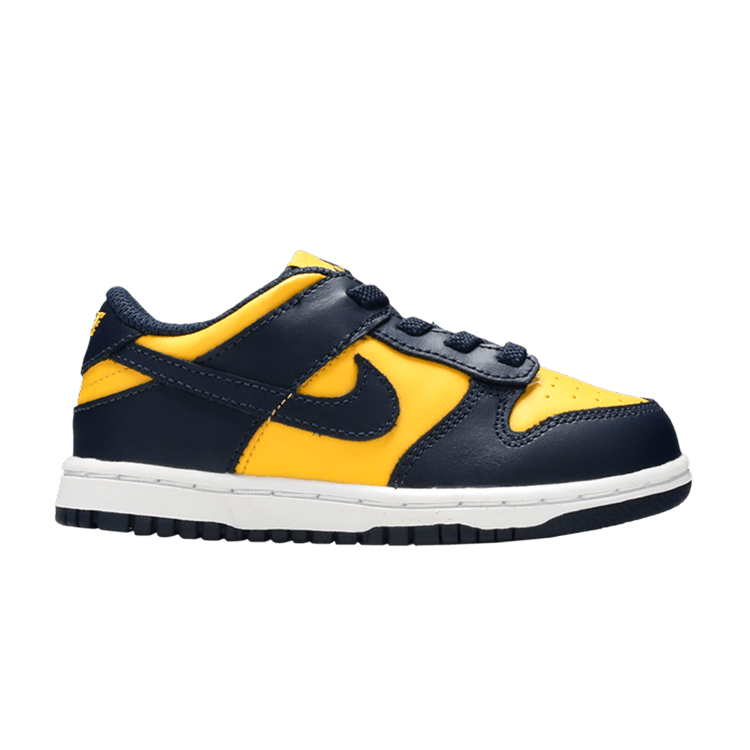 Nike Dunk Low TD 'Michigan' 2021 — Varsity Maize/Midnight Navy/White