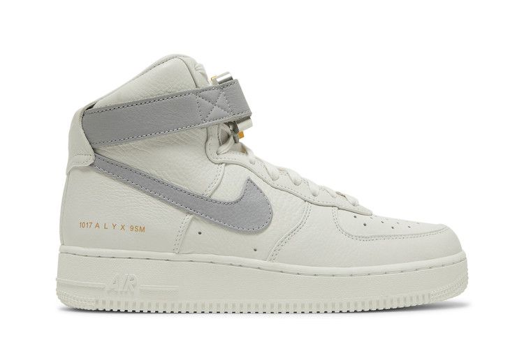 1017 ALYX 9SM x Nike Air Force 1 High 'White Wolf Grey' — White/Wolf Grey/Wolf Grey (2)