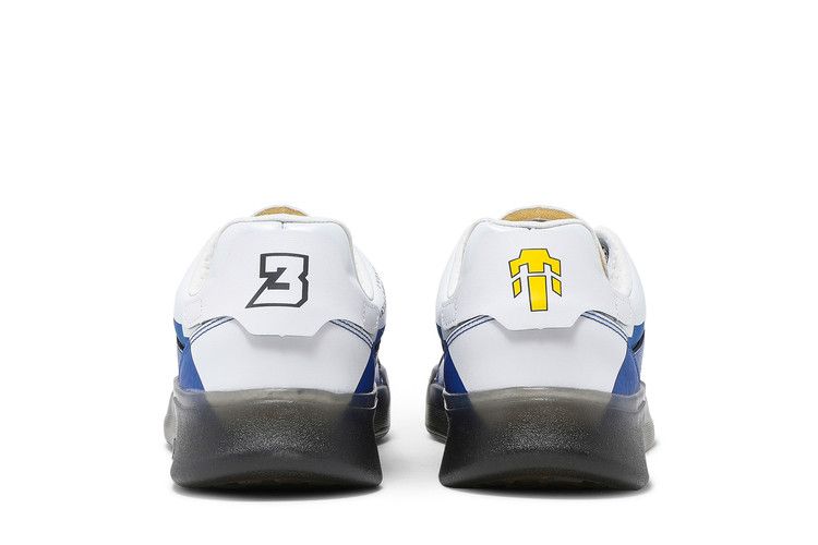 Power Rangers x Reebok Club C 'Triceratops Zord' — Humble Blue/White/Silver Metallic