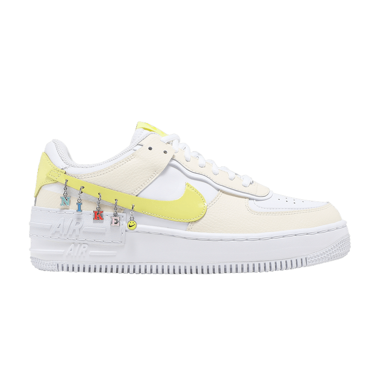 Nike Wmns Air Force 1 Shadow SE 'Pale Ivory Light Zitron' — Pale Ivory/Light Zitron