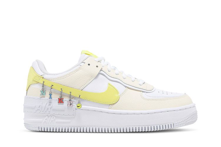 Nike Wmns Air Force 1 Shadow SE 'Pale Ivory Light Zitron' — Pale Ivory/Light Zitron (2)
