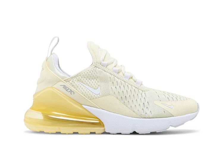 Nike Wmns Air Max 270 'Coconut Milk Saturn Gold' — Coconut Milk/Metallic Silver/Saturn Gold/White (2)