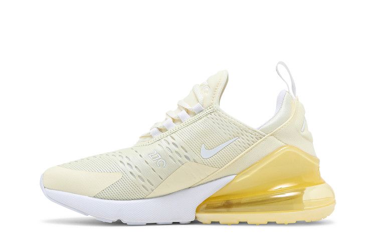 Nike Wmns Air Max 270 'Coconut Milk Saturn Gold' — Coconut Milk/Metallic Silver/Saturn Gold/White (4)