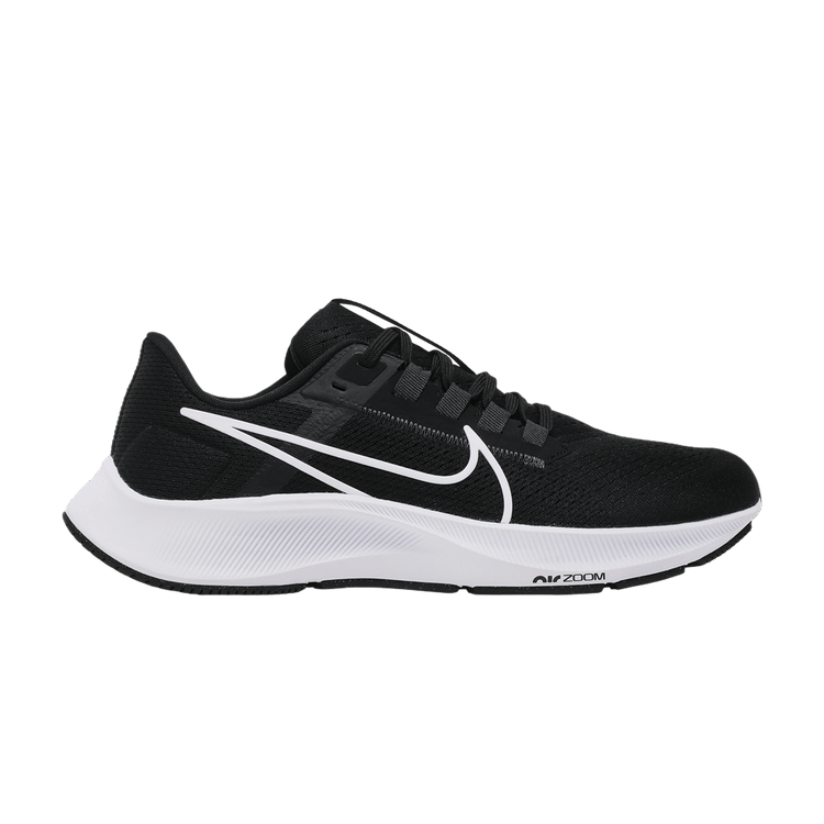 Nike Air Zoom Pegasus 38 'Black White' — Black/Anthracite/Volt/White