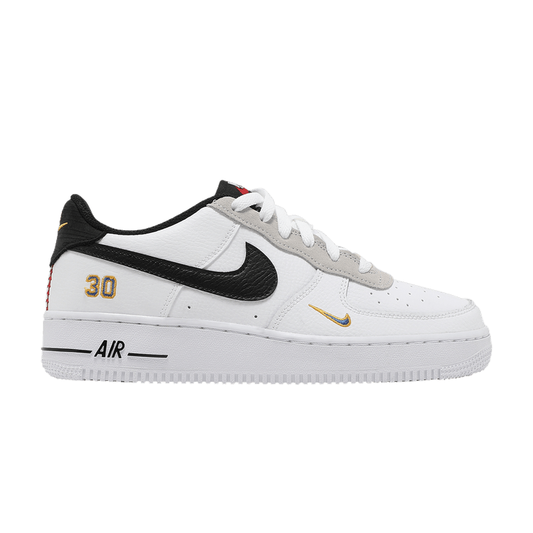 Ken Griffey Jr. x Nike Air Force 1 Low GS 'Jr. &amp; Sr.' — White/Varsity Blue/Metallic Gold