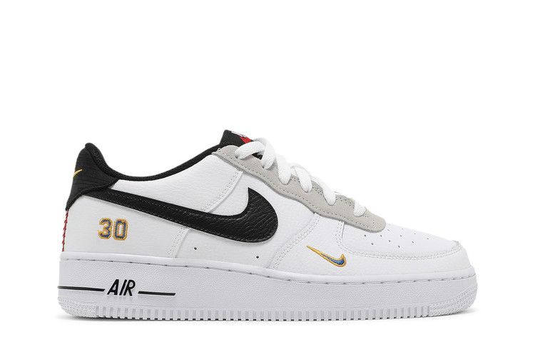 Ken Griffey Jr. x Nike Air Force 1 Low GS 'Jr. &amp; Sr.' — White/Varsity Blue/Metallic Gold (2)
