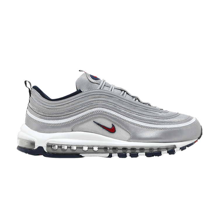 Nike Air Max 97 OG SP 'Puerto Rico' — Metallic Silver/Varsity Red