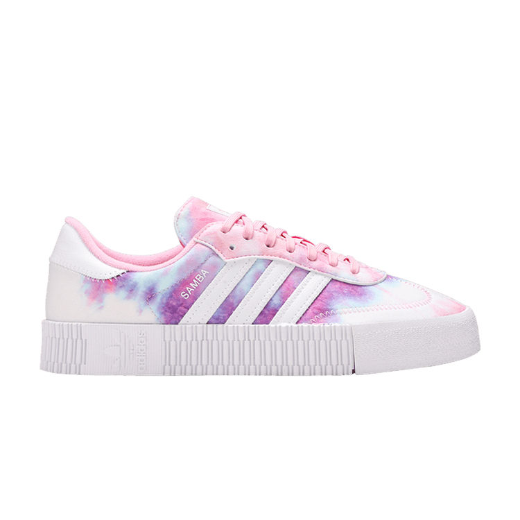 Adidas Wmns Sambarose 'Tie Dye - True Pink' — True Pink/Cloud White/True Pink