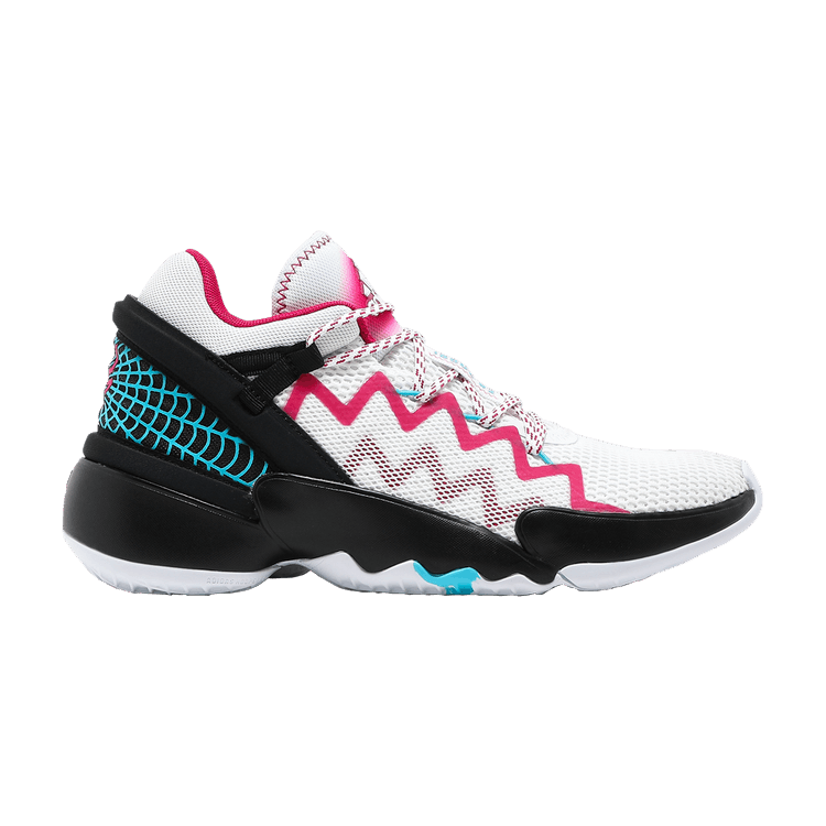 Adidas D.O.N. Issue #2 J 'Spidey Sense' — Cloud White/Core Black/Core Black