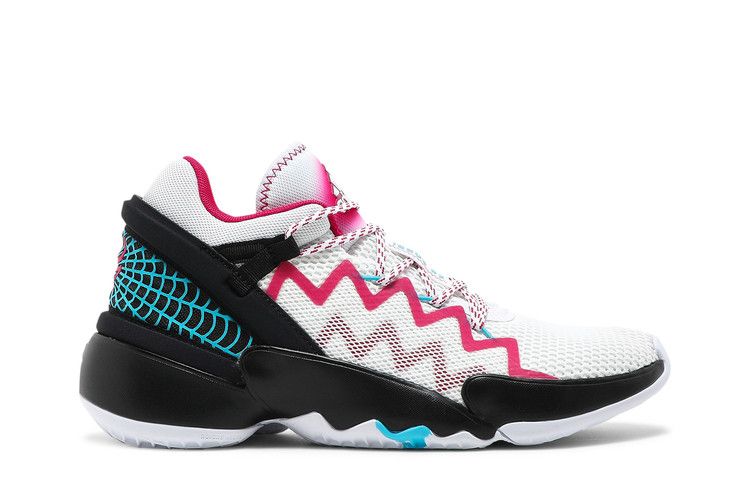 Adidas D.O.N. Issue #2 J 'Spidey Sense' — Cloud White/Core Black/Core Black