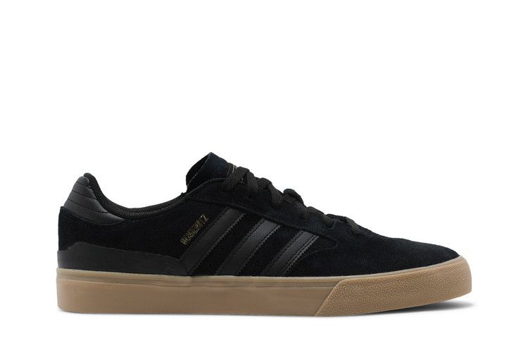 Adidas Busenitz Vulc 2 'Black Gum' — Core Black/Core Black/Gum
