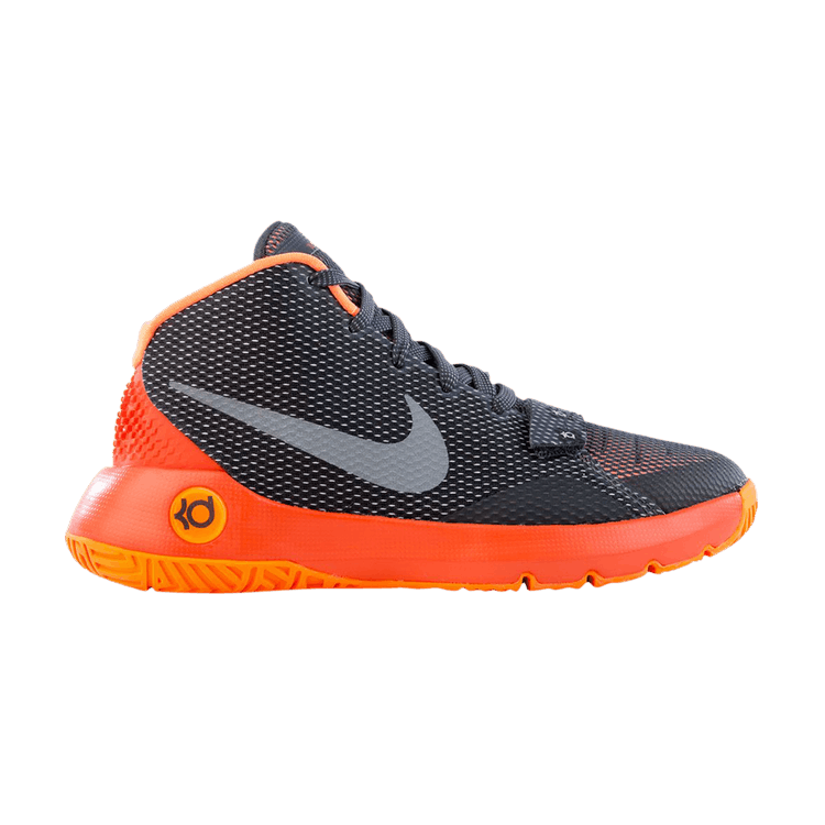 Nike KD Trey 5 III GS 'Black Total Orange' — Anthracite/Total Orange/Orange