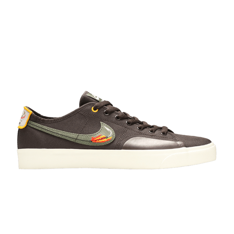 Daan Van Der Linden x Nike Blazer Court SB 'Baroque Brown' — Baroque Brown/Light Bone/Dark Sulfur/Medium Olive