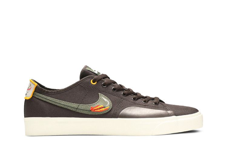 Daan Van Der Linden x Nike Blazer Court SB 'Baroque Brown' — Baroque Brown/Light Bone/Dark Sulfur/Medium Olive