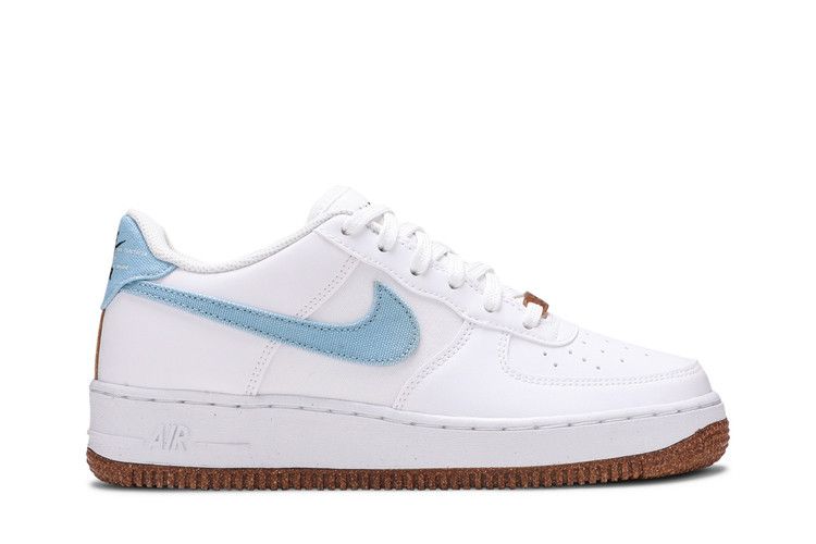 Nike Air Force 1 LV8 GS 'Indigo' — White/White/Black/Obsidian (2)