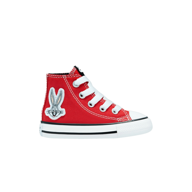 Looney Tunes x Converse Chuck Taylor All Star High TD '80th Anniversary - Bugs Bunny Patch' — Red/White/Black