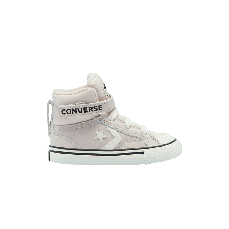 Converse Pro Blaze Strap High TD 'Leather &amp; Heathered Knit - Silt Red' — Silt Red/Bright Coral/Egret