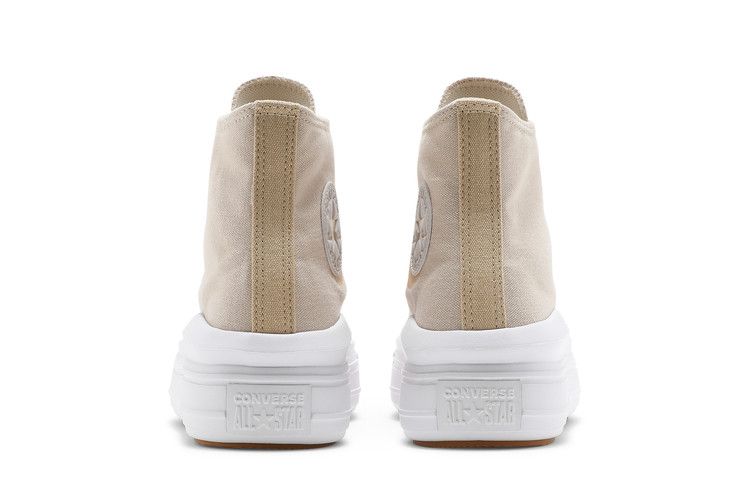 Converse Wmns Chuck Taylor All Star Move High 'Mono Pastels - Farro' — Farro/White/Sesame
