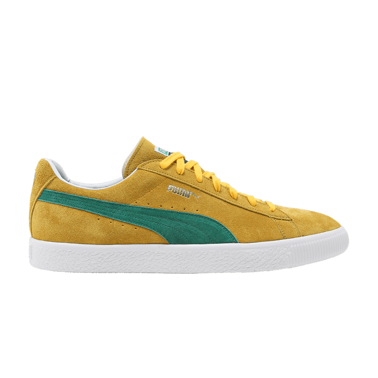 Puma Suede Vintage Retro Made In Japan 'Spectra Yellow Amazon Green' — Spectra Yellow/Amazon Green