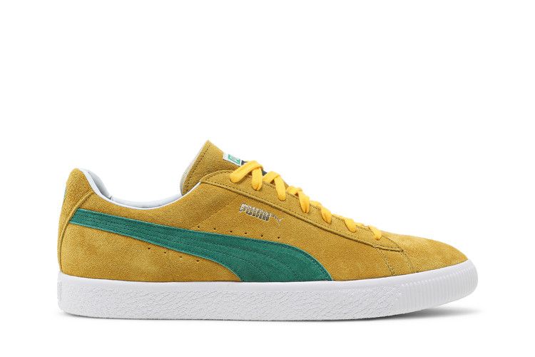 Puma Suede Vintage Retro Made In Japan 'Spectra Yellow Amazon Green' — Spectra Yellow/Amazon Green