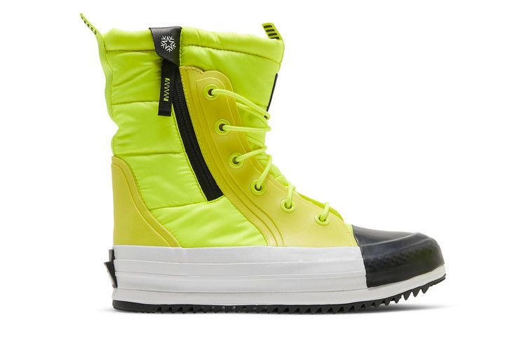 Converse Wmns Chuck Taylor All Star MC WR Boot High 'Lemon Venom' — Lemon Venom/Black/White