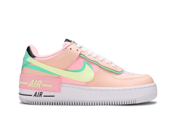 Nike Wmns Air Force 1 Shadow 'Arctic Punch Barely Volt' — Arctic Punch/Crimson Tint/Green Glow/Barely Volt (2)