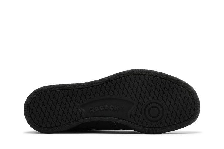 Très Rasché x Reebok Club C 85 MU 'Triple Black' — Black/Black/Black