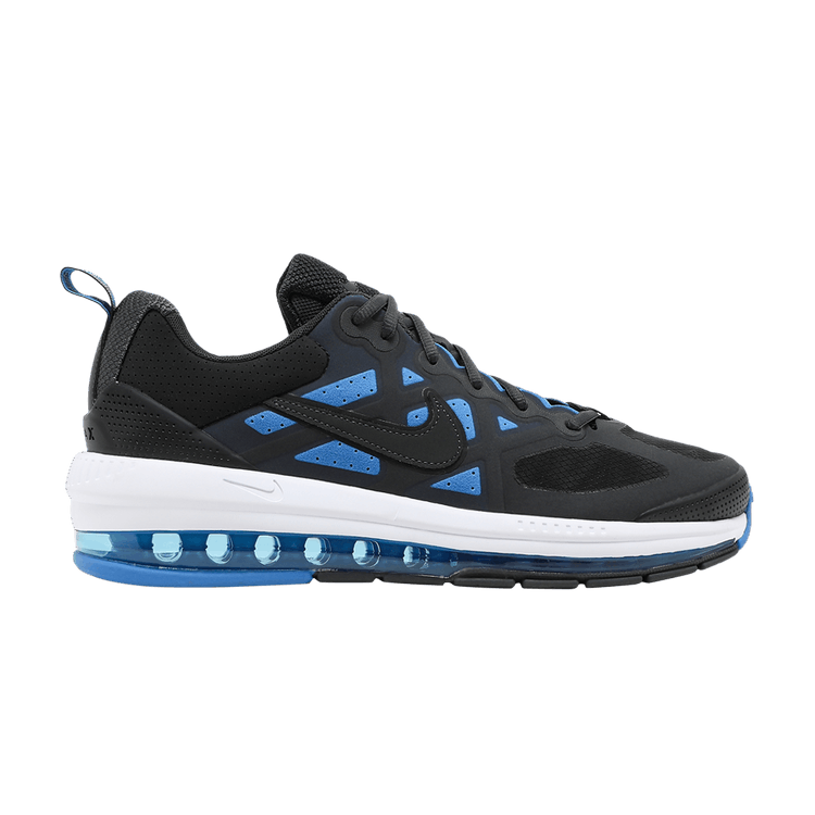 Nike Air Max Genome 'Black Signal Blue' — Black/Dark Smoke Grey/White/Signal Blue