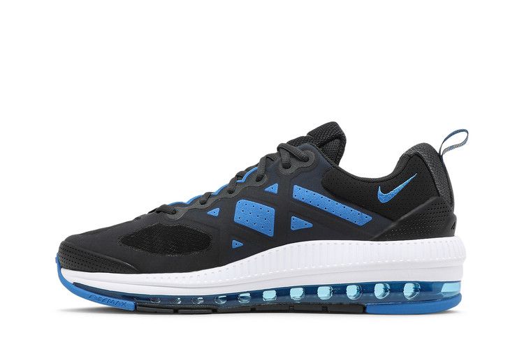 Nike Air Max Genome 'Black Signal Blue' — Black/Dark Smoke Grey/White/Signal Blue